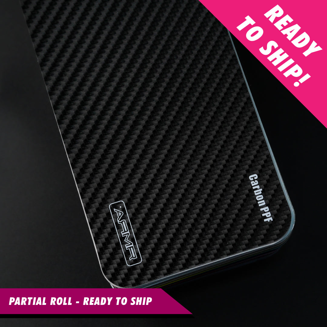 Carbon Fiber Glossy - ARMR PPF Paint Protection Film Wet or Dry Installation