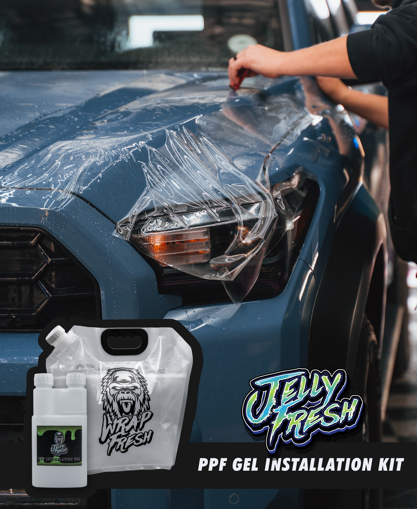 Jelly Fresh Premix Kit - PPF Installation Gel - Just Add Water