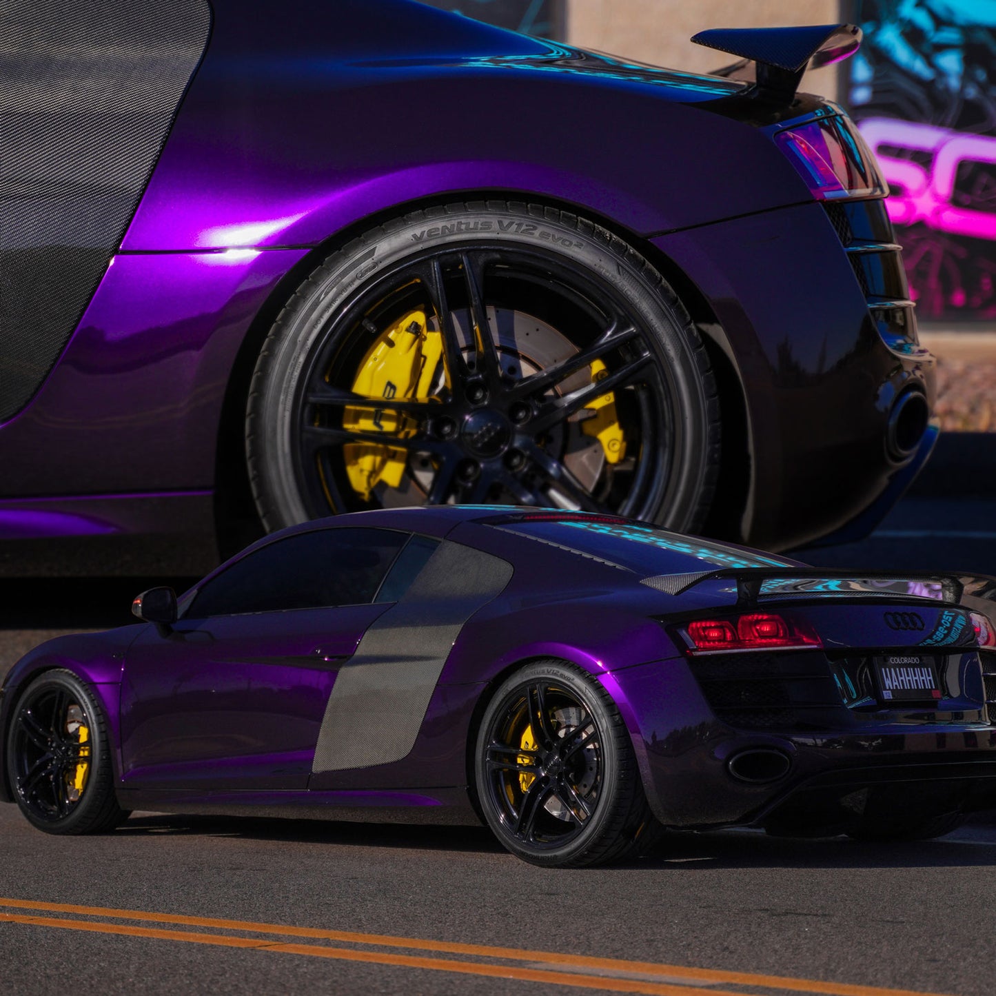 Gloss Vicious Violet Purple - ARMR Color PPF Paint Protection Film Roll