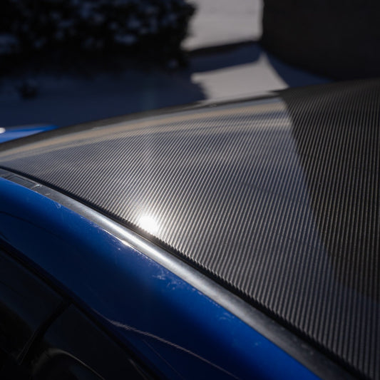 Carbon Fiber Glossy - ARMR PPF Paint Protection Film Wet or Dry Installation