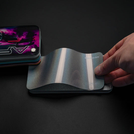 Gloss Laser Grey - ARMR PPF Paint Protection Film Wet or Dry Installation