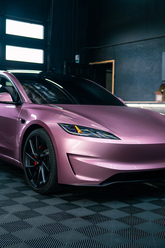 Gloss Petal Pink - ARMR PPF Paint Protection Film Wet or Dry Installation