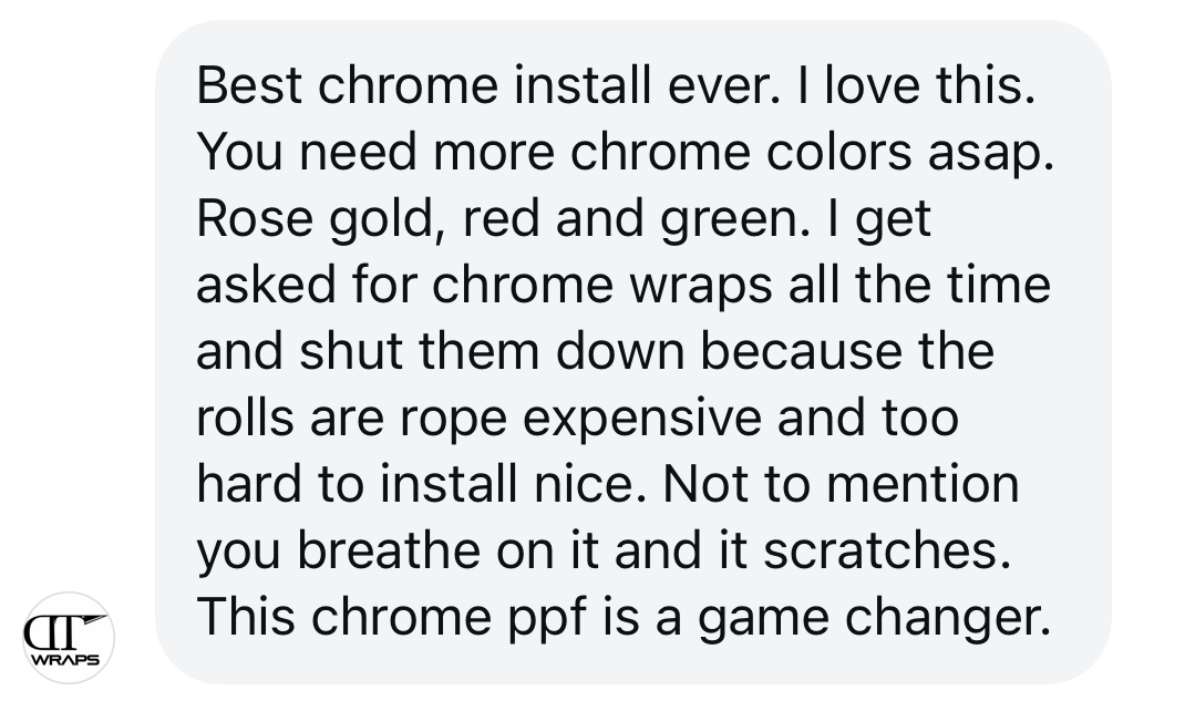 Blue Nile Chrome - ELITE - ARMR Color PPF Paint Protection Film Roll