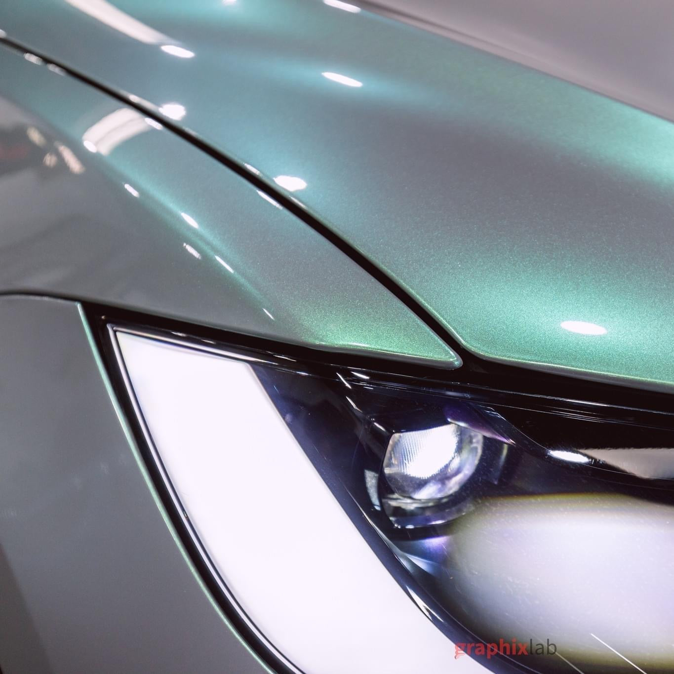 Gloss Silver Sunset Green - ARMR Color PPF Paint Protection Film Roll