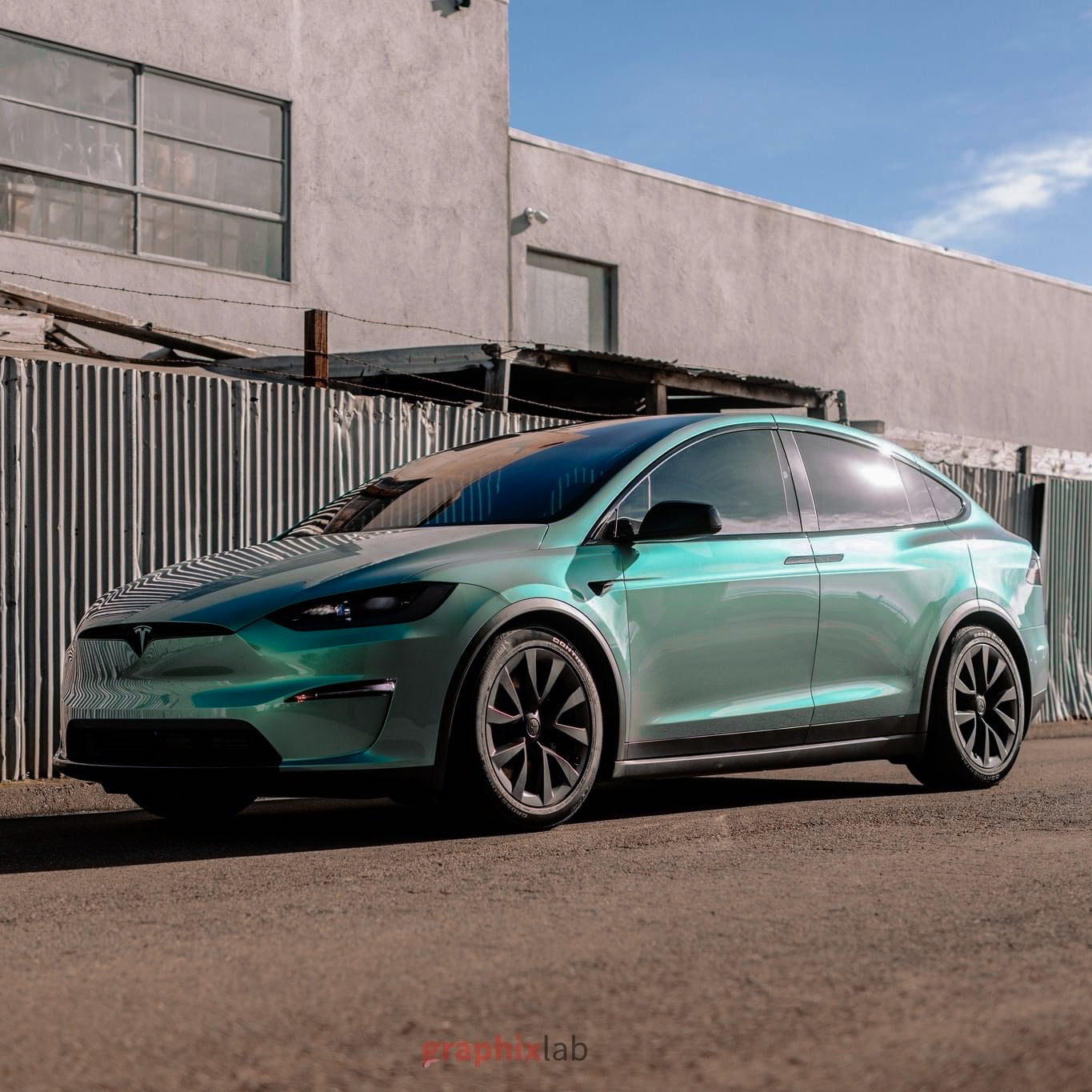 Gloss Silver Sunset Green - ARMR Color PPF Paint Protection Film Roll