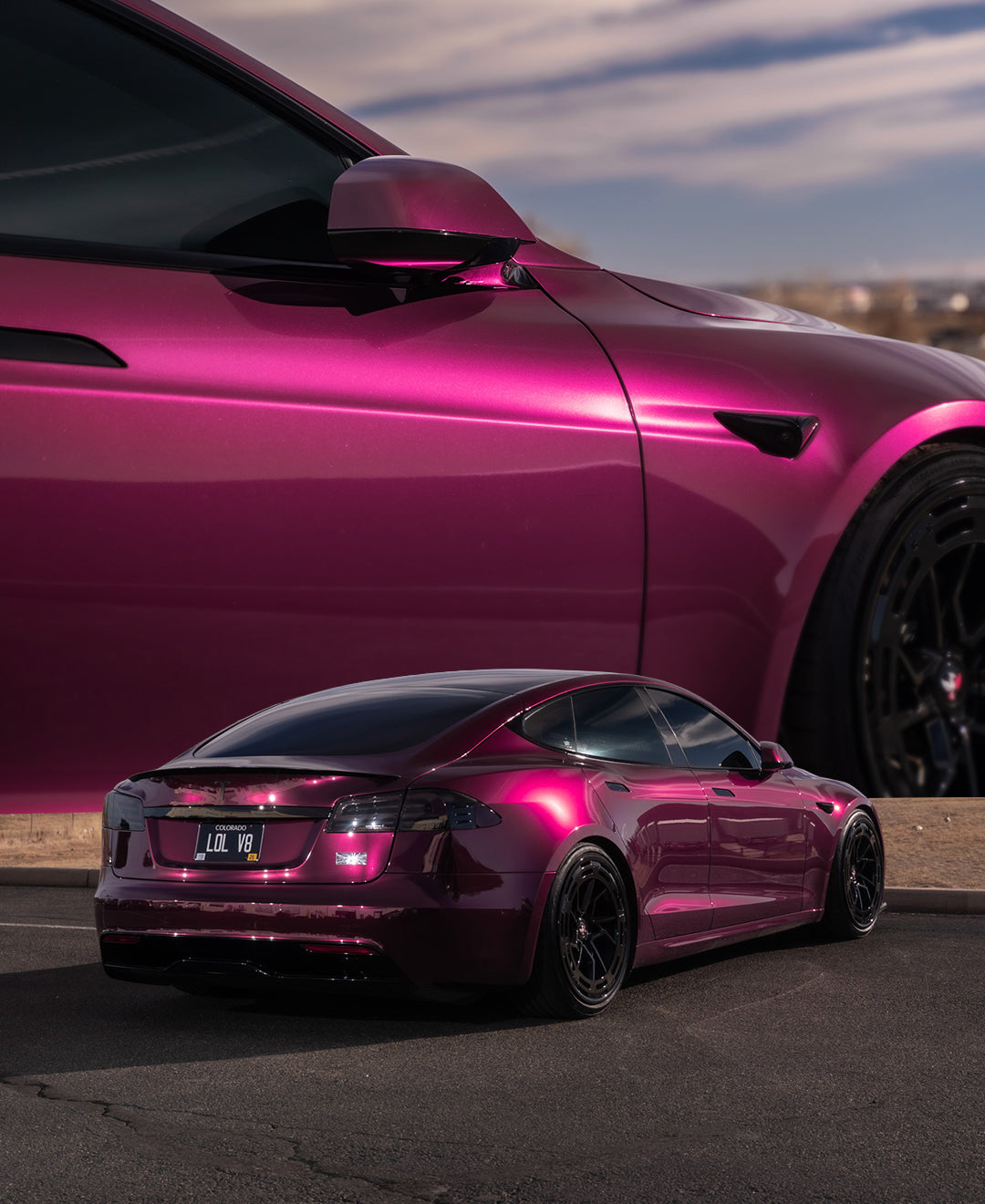 Gloss Raspberry Ripple - ELITE - ARMR Color PPF Paint Protection Film Roll