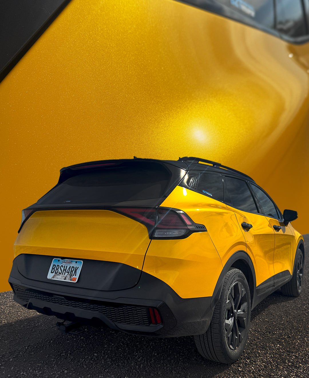 Gloss Pineapple Metallic - ARMR PPF Paint Protection Film Wet or Dry Installation