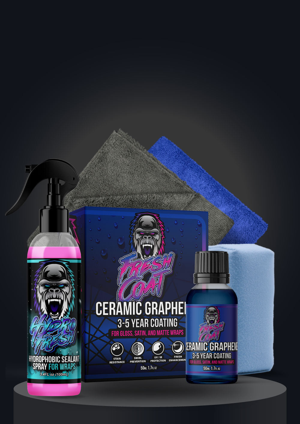 Collection of ceramic coatings and sealants