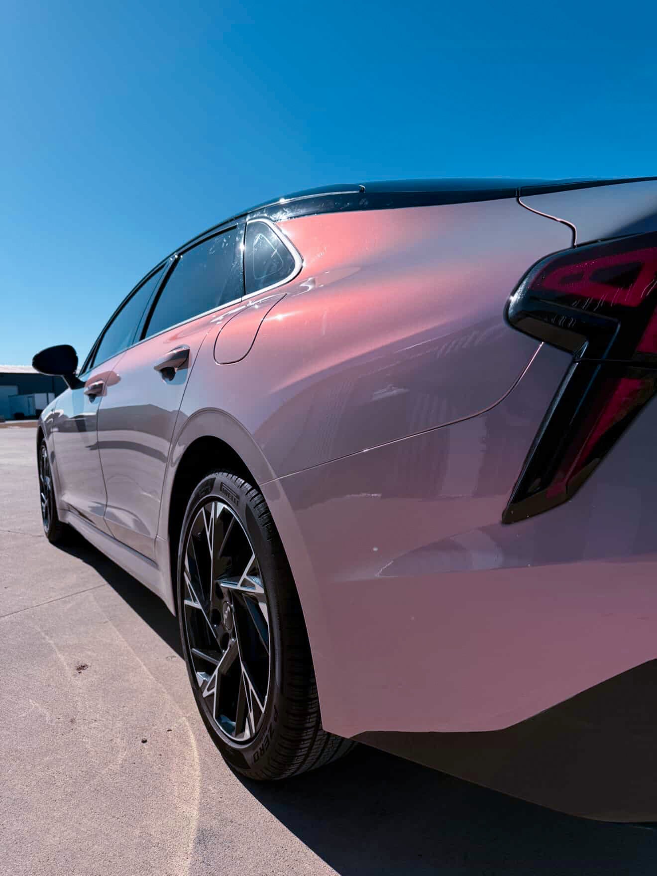 Gloss Silver Sunset Pink - ARMR Color PPF Paint Protection Film