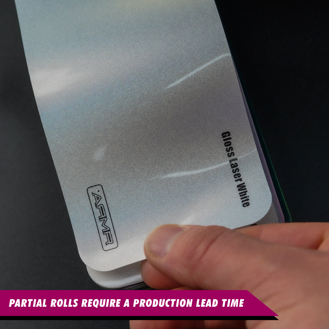 Gloss Laser White - ARMR Color PPF Paint Protection Film Roll