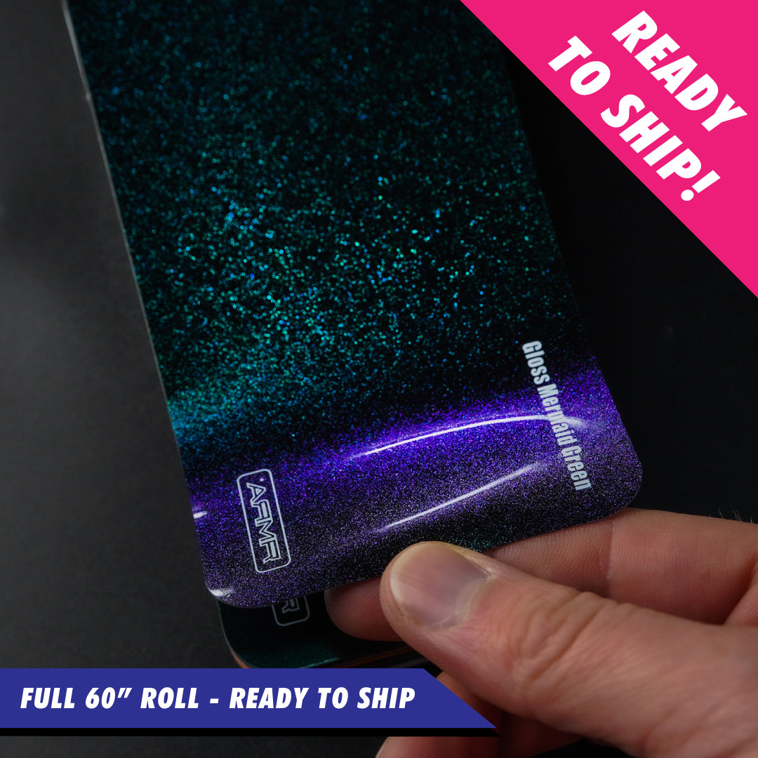 Gloss Mermaid Green - ARMR Color PPF Paint Protection Film Roll