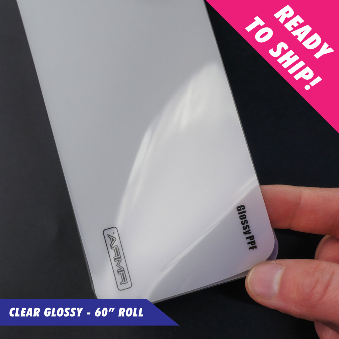 Clear Glossy - Paint Protection Film 60" Roll - ARMR PPF