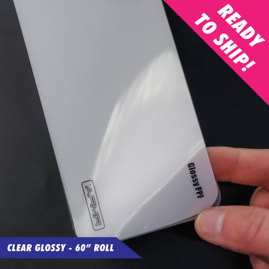 Clear Glossy - Paint Protection Film 60" Roll - ARMR PPF