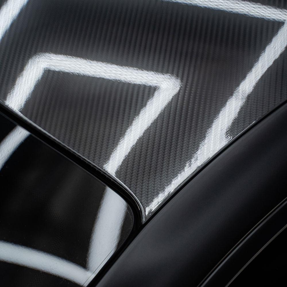 Carbon Fiber Glossy - ARMR PPF Paint Protection Film Wet or Dry Installation