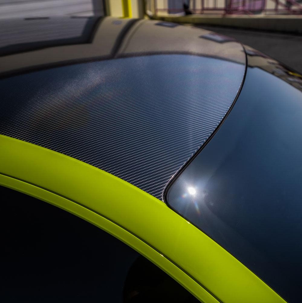 Carbon Fiber Glossy - ARMR PPF Paint Protection Film Wet or Dry Installation