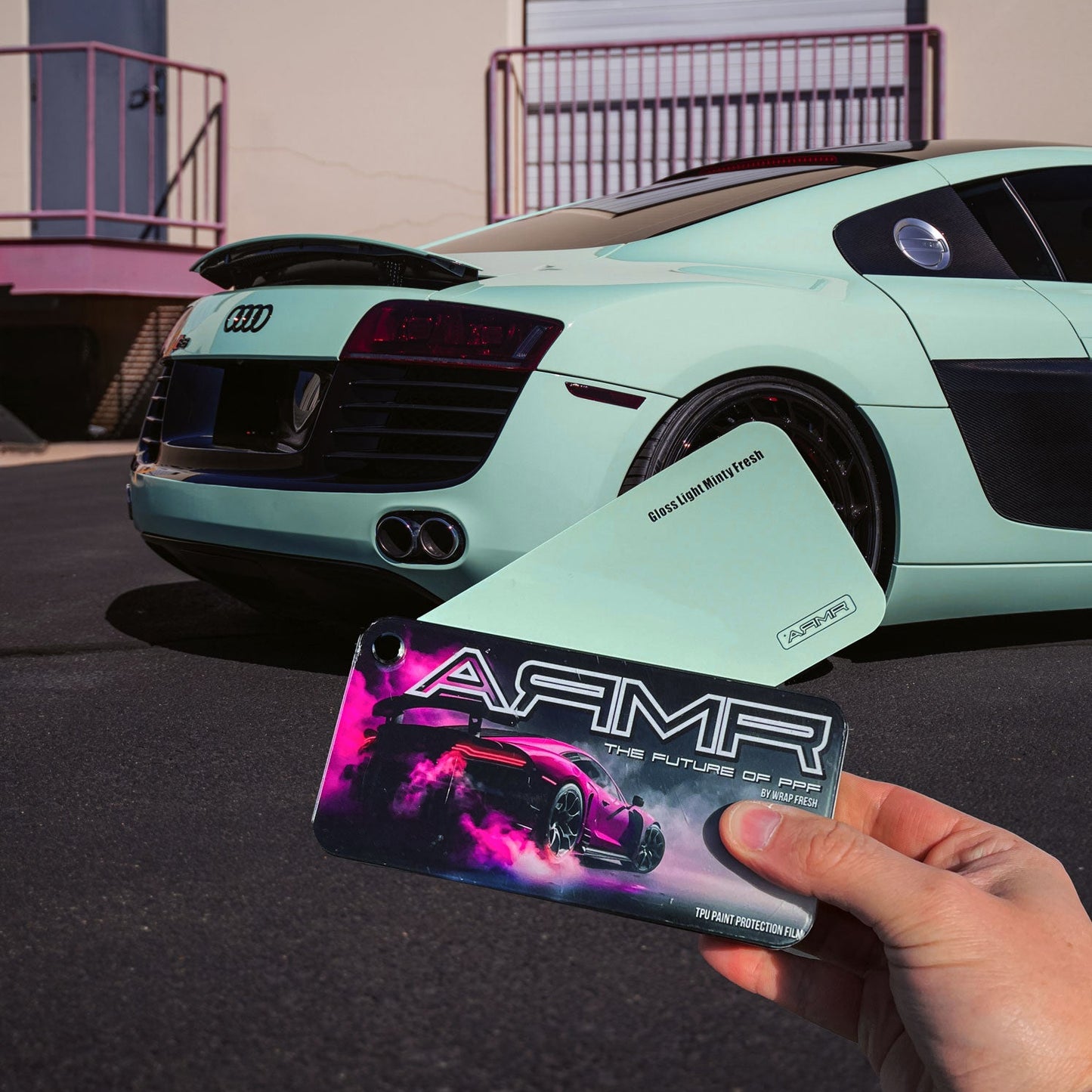 Gloss Light Minty Fresh - ARMR Color PPF Paint Protection Film Roll