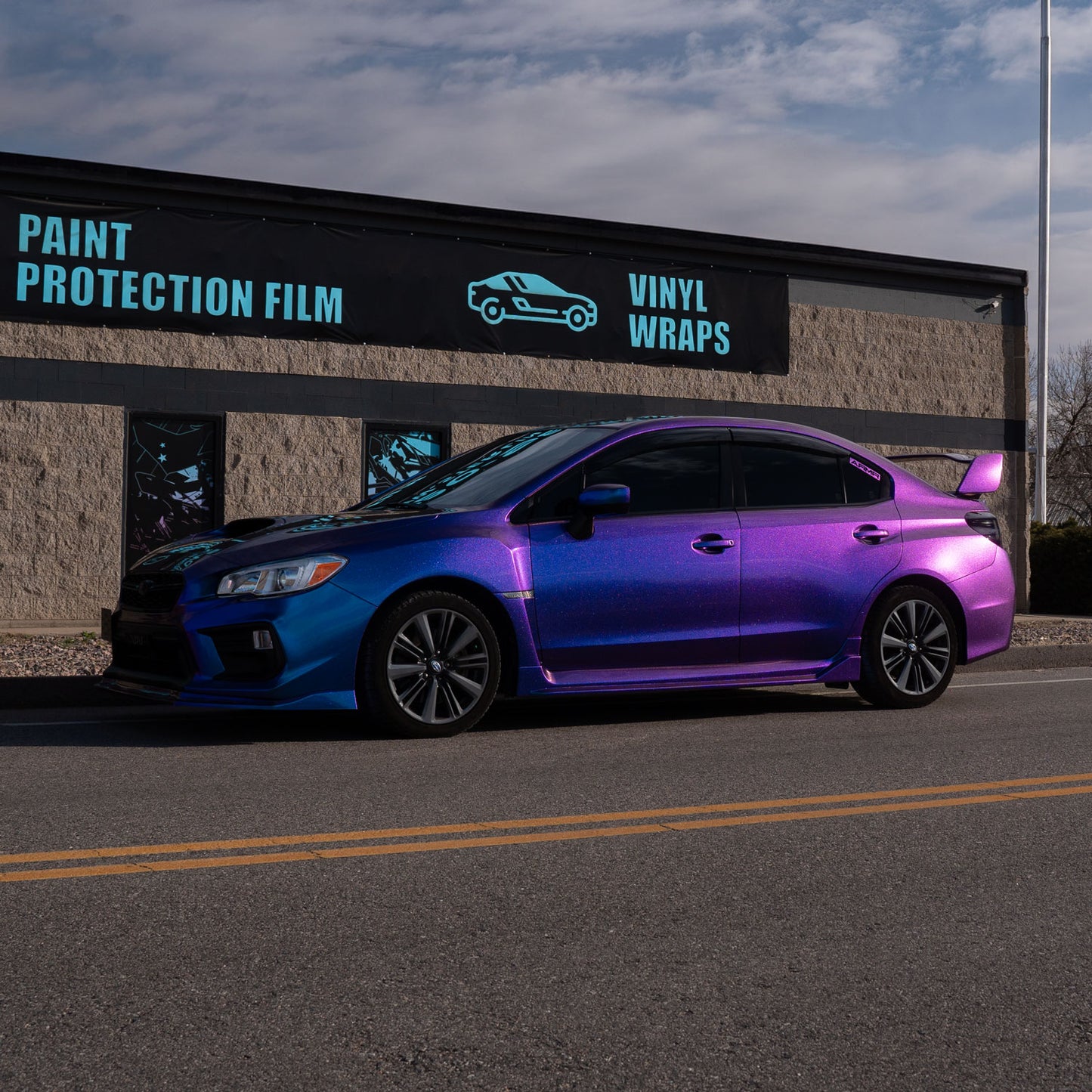 Gloss Blurple - ARMR Color PPF Paint Protection Film Roll