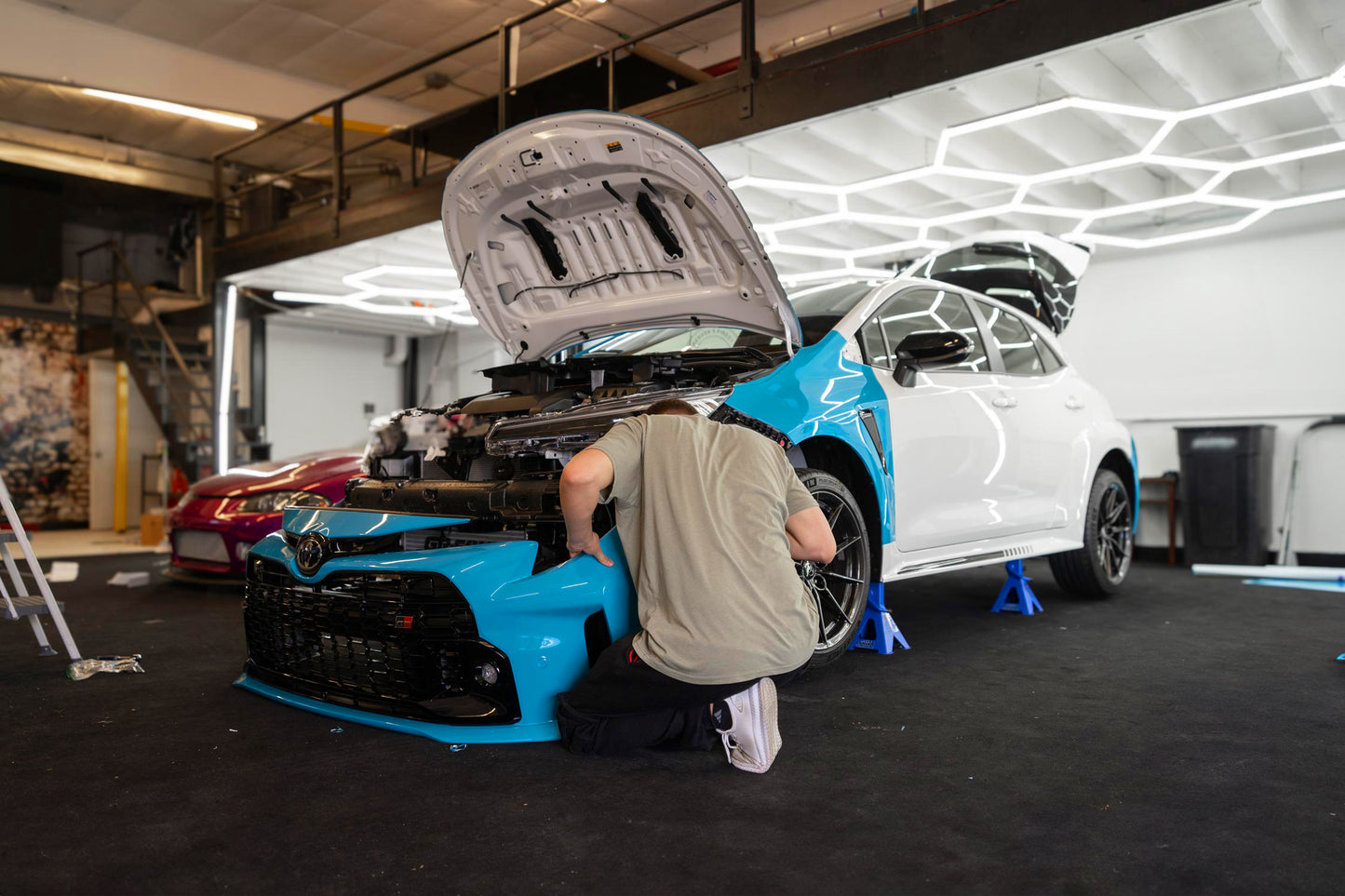 Gloss Miami Blue - ARMR Color PPF Paint Protection Film Roll