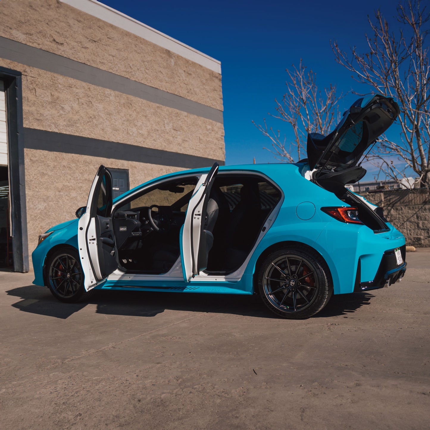 Gloss Miami Blue - ARMR Color PPF Paint Protection Film Roll