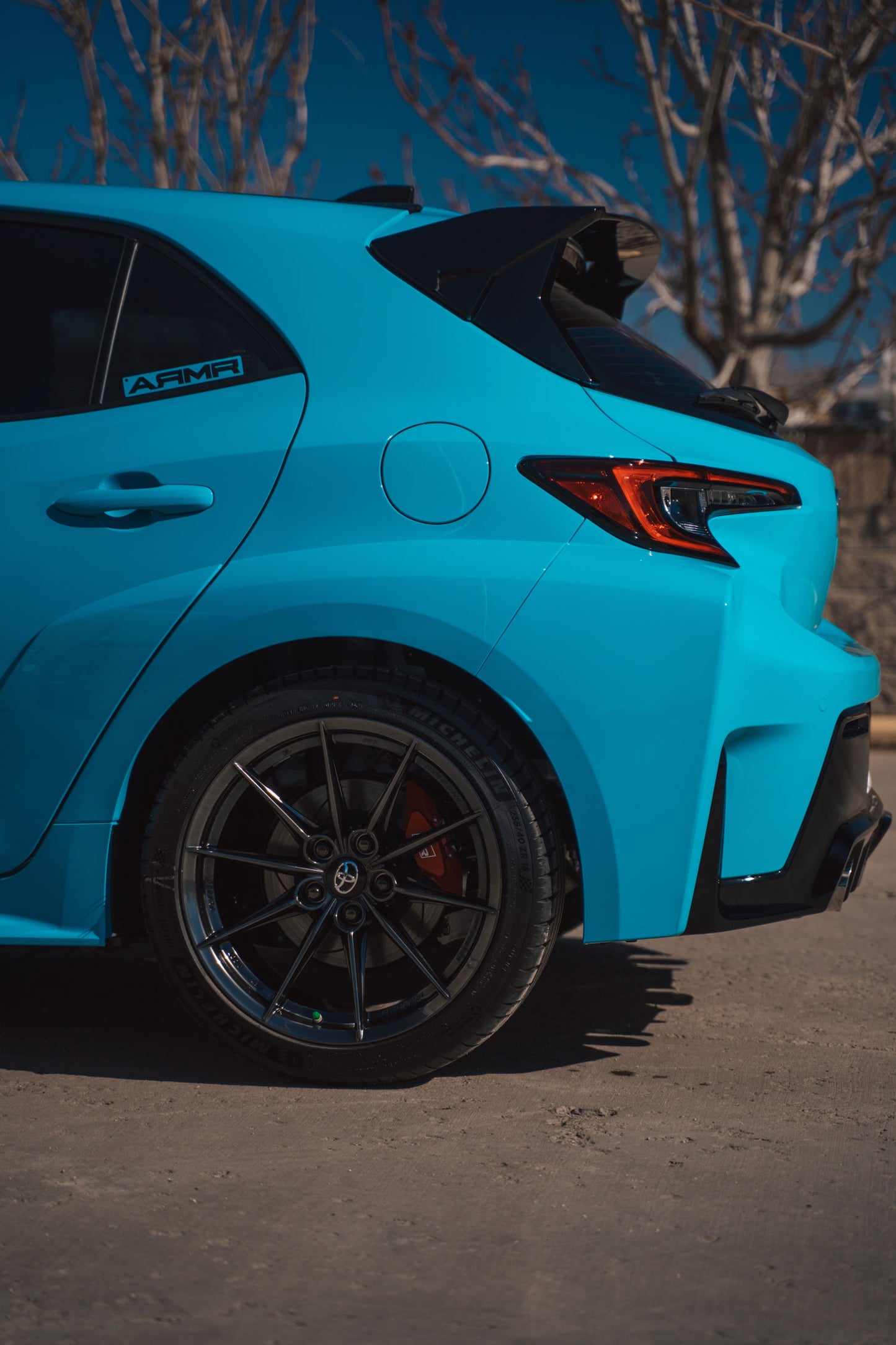 Gloss Miami Blue - ARMR Color PPF Paint Protection Film Roll
