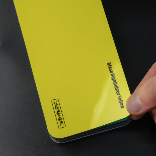 Gloss Highlighter Yellow - ARMR Color PPF Paint Protection Film Roll