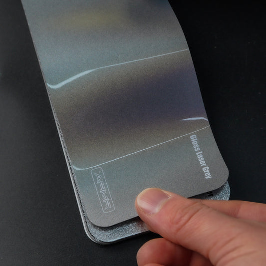 Gloss Laser Grey - ARMR PPF Paint Protection Film Wet or Dry Installation