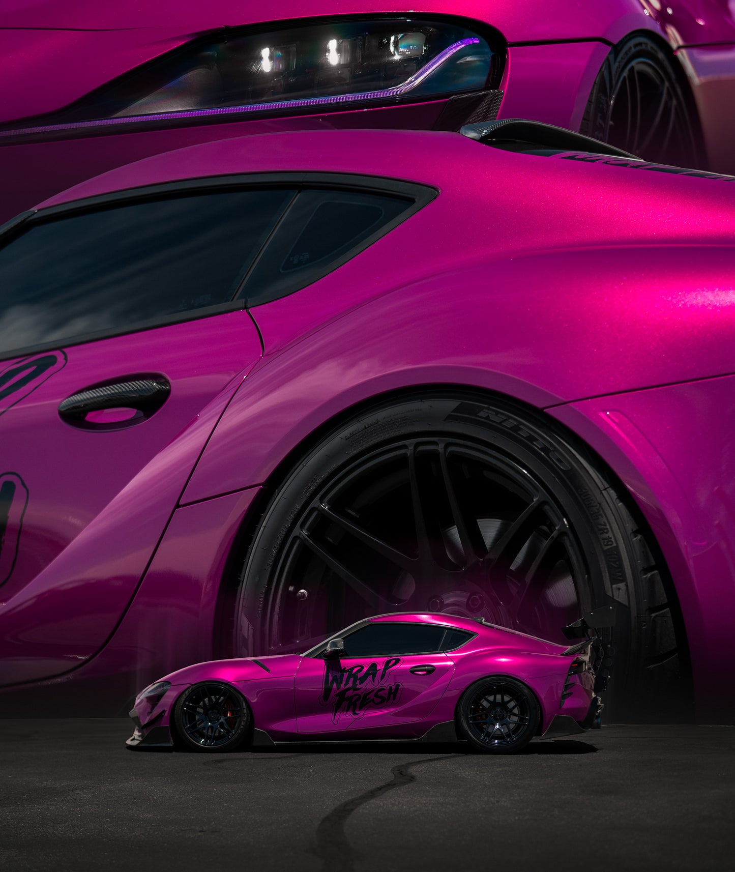 Gloss Magic Magenta - ARMR Color PPF Paint Protection Film Roll