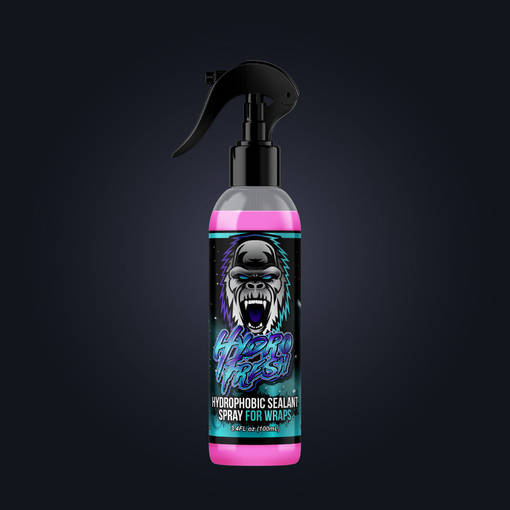 Hydro Fresh - Hydrophobic Vinyl Wrap Sealant Spray for Car Washing & Maintenance