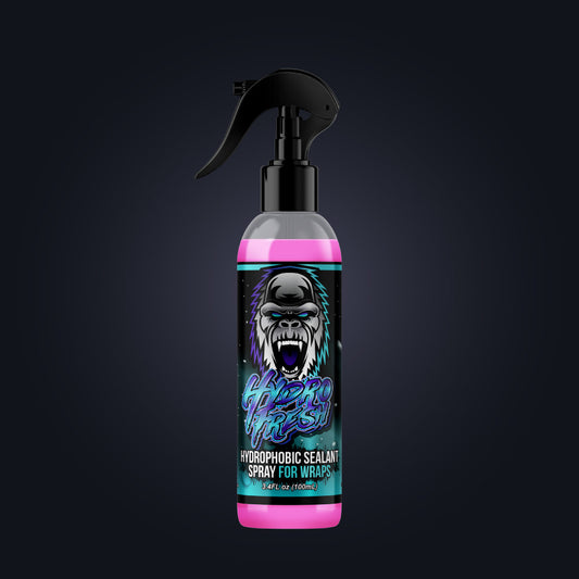 Hydro Fresh - Hydrophobic Vinyl Wrap Sealant Spray for Car Washing & Maintenance