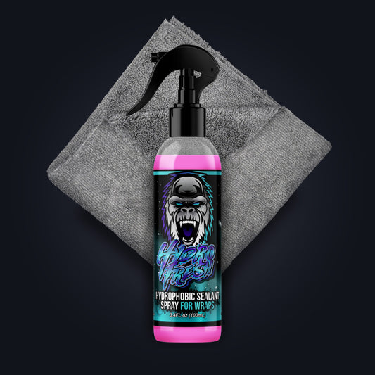 Hydro Fresh - Hydrophobic Vinyl Wrap Sealant Spray for Car Washing & Maintenance