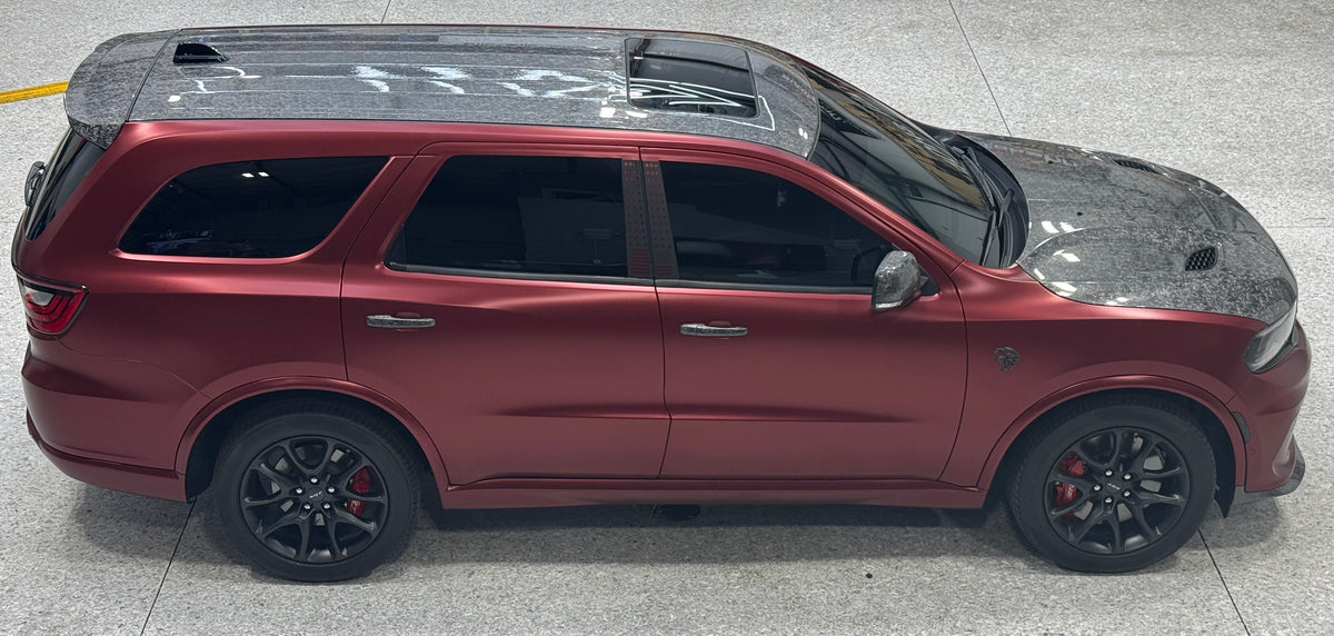 Glossy Forged Carbon Fiber - ARMR PPF Paint Protection Film Wet Installation