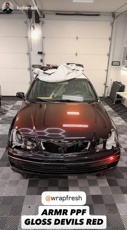 Gloss Devils Red - ARMR Color PPF Paint Protection Film Roll
