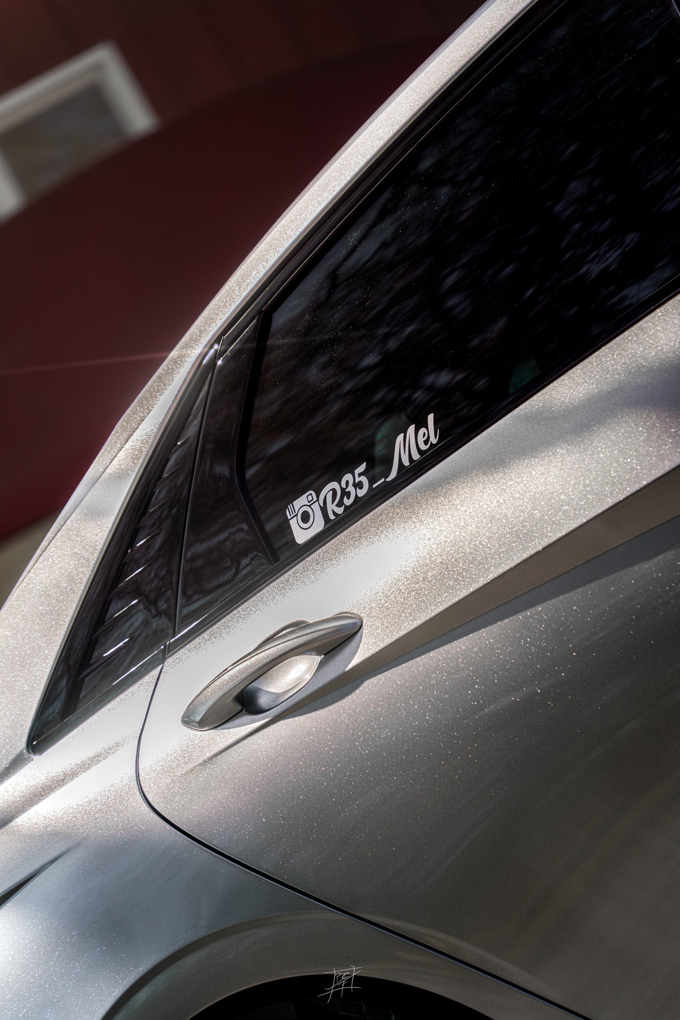 Gloss Glitter Gang Silver - ARMR PPF Paint Protection Film Wet or Dry Installation