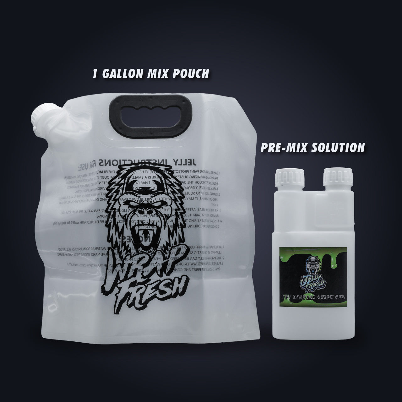 Jelly Fresh Premix Kit - PPF Installation Gel and Slip Solution For Paint Protection Films