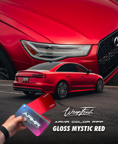 Gloss Mystic Red - ARMR Color PPF Paint Protection Film Roll