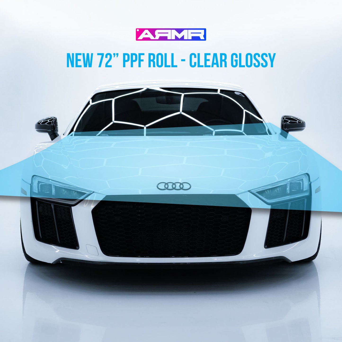 Clear Glossy - Paint Protection Film 72" Roll - ARMR PPF