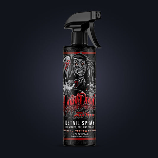 Paint Is Dead Official Detail Spray by Wrap Fresh - Satin / Matte - UV Protection and Cleaner and Maintenance Spray