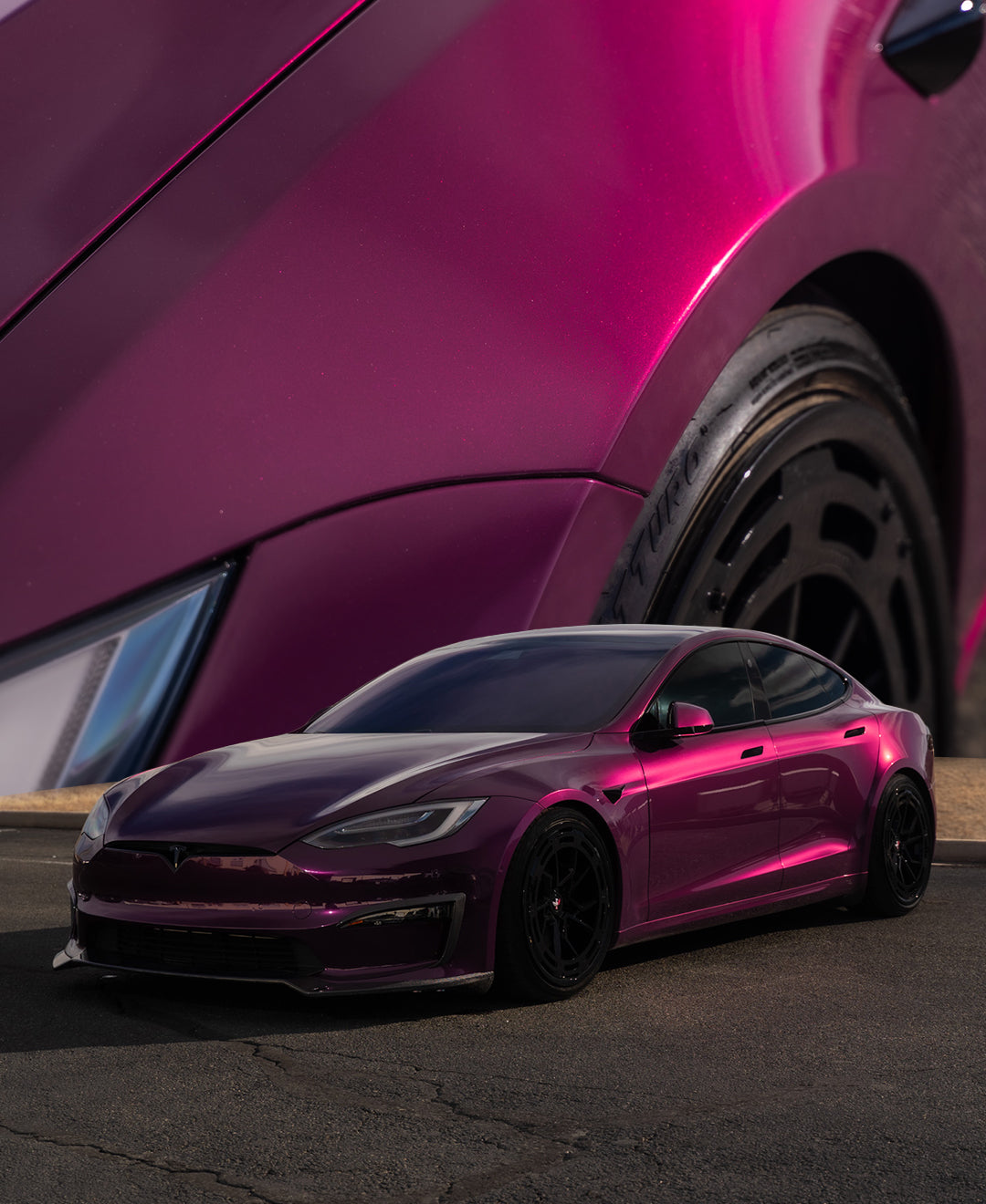 Gloss Raspberry Ripple - ELITE - ARMR Color PPF Paint Protection Film Roll