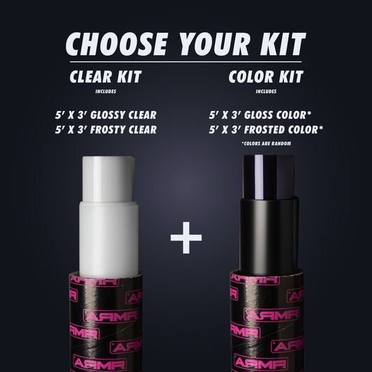 ARMR PPF Sample Test Kit - Build Your Own Samples - Try Before You Buy