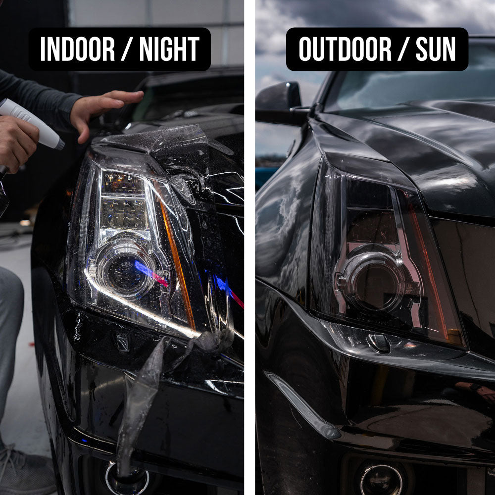 Headlight Tint - TPU Tinted Film for Headlights and Taillights PPF | S ...