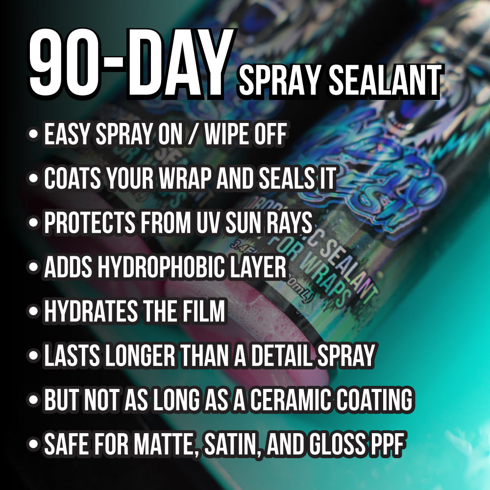 Hydro Fresh - Hydrophobic Vinyl Wrap Sealant Spray for Car Washing & Maintenance