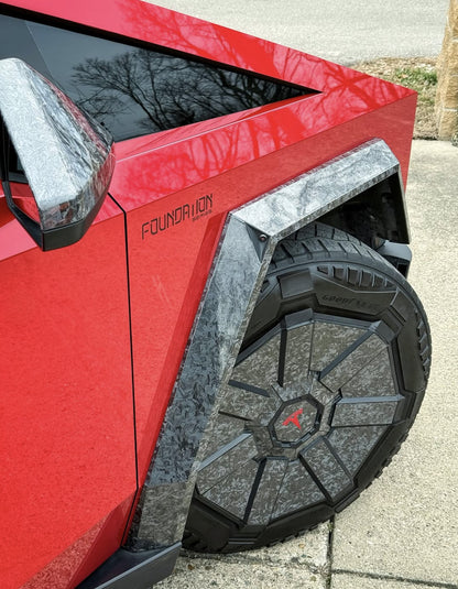 Carbon Fiber Forged Carbon Glossy - ARMR PPF Paint Protection Film Wet or Dry Installation