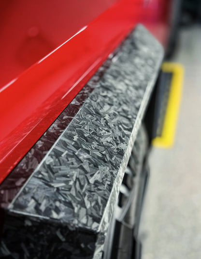 Carbon Fiber Forged Carbon Glossy - ARMR PPF Paint Protection Film Wet or Dry Installation