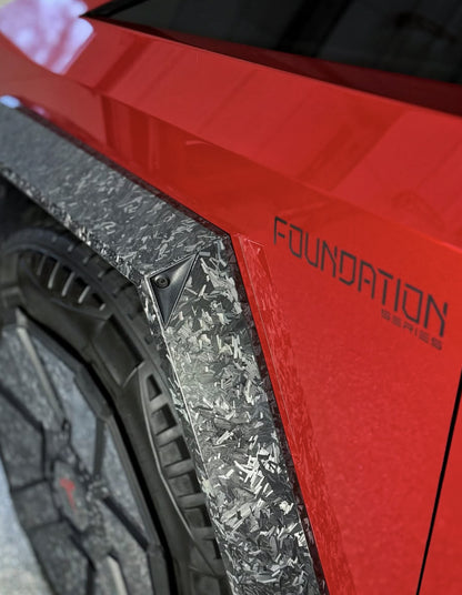 Carbon Fiber Forged Carbon Glossy - ARMR PPF Paint Protection Film Wet or Dry Installation