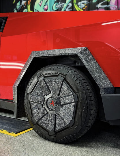 Carbon Fiber Forged Carbon Glossy - ARMR PPF Paint Protection Film Wet or Dry Installation