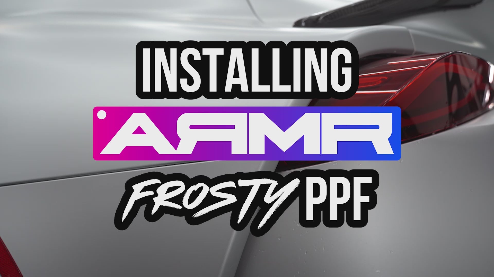Load video: Installing Frosty PPF on a Toyota Supra