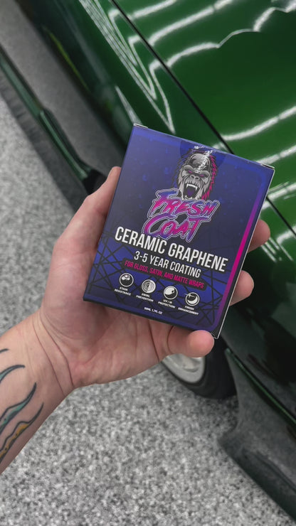 Fresh Coat - Ceramic Coating for Wraps - Vinyl and PPF, Hydrophobic and Protective Kit